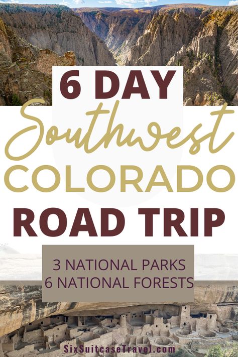 Colorado Places To Visit, Colorado Attractions, Colorado National Parks, Colorado Travel Guide, Southwest Colorado, Colorado Summer, Road Trip To Colorado, Explore Colorado, Mesa Verde National Park