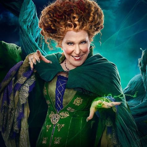 Winifred Sanderson, Hocus Pocus 2, Bette Midler, Disney Movie, Hocus Pocus, Big Screen, The Hamptons, Bubbles