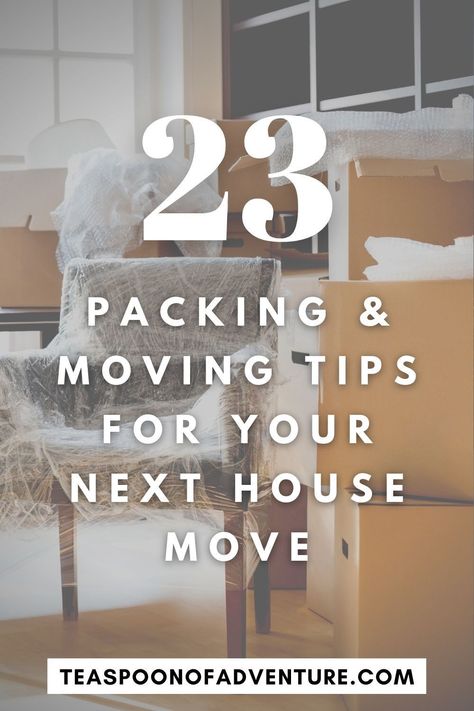 23 PACKING & MOVING TIPS to make your next house move a breeze! Learn what to pack first, how to pack clothes and shoes, and my best packing hacks! Best Packing Hacks, Moving Clothes, Moving Hacks Packing, Tips For Moving, Start Pack, Packing Moving, House Move, Packing Hacks, Packing To Move