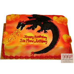 Dragon Birthday Sheet Cake Dragon Sheet Cake, Abc Cake, Birthday Sheet Cake, Dragon Birthday Cakes, Dragon Cakes, 7 Birthday, Birthday Sheet Cakes, Dragon Cake, Vintage Cakes