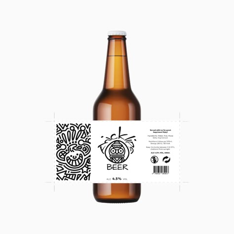 Craft Beer Label Design Illustrations, Beer Etiquette, Beer Label Illustration, Beer Branding Design, Beer Logo Design, Beer Graphic Design, Craft Beer Brands, Craft Beer Design, Craft Beer Packaging