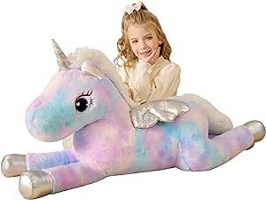 Giant Stuffed Animals, Large Stuffed Animals, Unicorn Stuffed Animal, Space Toys, Unicorn Toys, Unicorn Plush, Christmas 2022, New Dolls, Preschool Toys