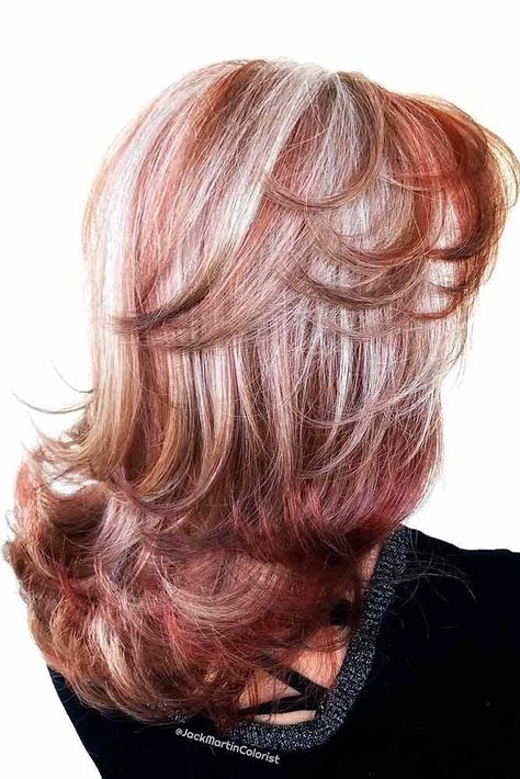 Red Hair With Silver Highlights, Balayage Auburn, Auburn Hair With Highlights, Auburn Hair Color, Dark Auburn Hair, Auburn Balayage, Gray Balayage, Reddish Brown Hair, Light Auburn