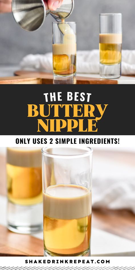 Buttershots Shots, Easy Shots Alcohol, Cheap Shots Alcohol Recipes, Brain Hemmorage Shot Recipe, Easy Shooter Recipes, Shot Charcuterie Board, Easy Shots To Make In Bulk, Shooters Alcohol Recipes, Easy Shots To Make