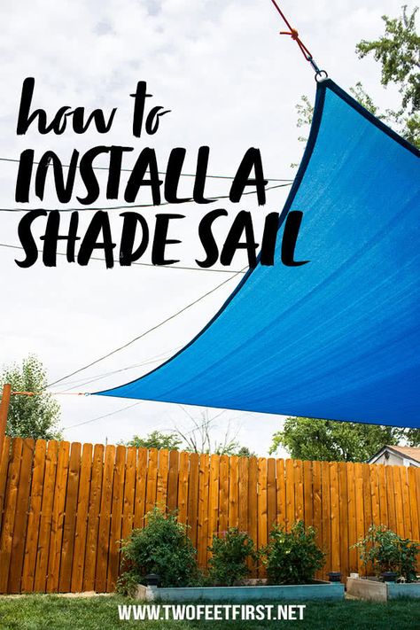 Diy Shade Sail, Patio Sails, Shade Sail Installation, Sun Sails, Sun Sail, Sail Shade, Pool Shade, Backyard Shade, Diy Shades