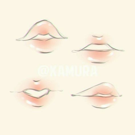 How To Draw Lips, Sketches Anime, Lips Tutorial, Drawing Lips, Lips Sketch, Draw Lips, Anime Lips, Drawing Female, Mouth Drawing