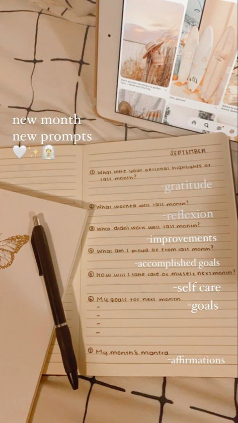 monthly prompts Monthly Prompts, Bullet Journal Prompts, Morning Journal Prompts, Learn Computer Science, Journal Questions, Healing Journaling, Gratitude Journal Prompts, Bullet Journal Paper, Affirmations For Kids