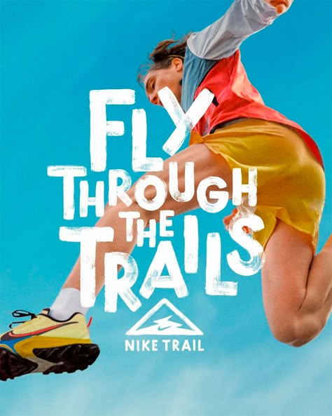 Nike Trail Running global campaign – Olafpix Running Event Poster Design, Run Poster Design, Running Poster Design, Run Shirt Design, Running Graphic Design, Run Graphic Design, Nike Marketing, Nike Graphic Design, Running Campaign