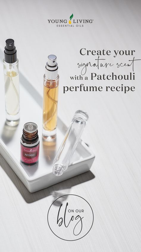 Step out in style and get glammed with these DIY Patchouli perfume essential oil roll-on recipes! These all-natural blends will provide a unique scent that makes each day extraordinary. #diy #gift #perfume #cologne #recipe #aromatherapy #essentialoils #yleo Patchouli Essential Oil Blends Perfume Recipes, Essential Oil Blends With Patchouli, All Natural Perfume Recipes, Patchouli Roller Ball Blends, Roll On Oil Blends, Perfume With Patchouli, Essential Oil Parfum, Patchouli Essential Oil Perfume Recipes, Patchouli Perfume Blend