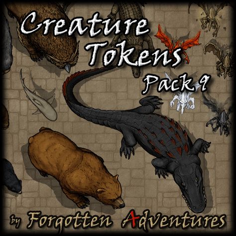 #dnd #dungeonsanddragons #ttrpg #rpg #tabletop #fantasy #pathfinder #dndhomebrew #prizes #free #assets #patreon #roll20 #dnd5e #digitalart #art #artistsoninstagram #artist #map #mapmaking #monster #roll20creator #battlemap #map #token #tiles #Brown #Black #Bear #Crocodile #Alligator #Giant #Croc #Mephit #Smoke #Magma #Ice #Dust #Mud #Ape #Owlbear #Reef #Shark Free Assets, Dnd Tokens, Beer Bear, Jungle Cruise, Virtual Tabletop, Reef Shark, What Are We, D D Maps, Digital Goods