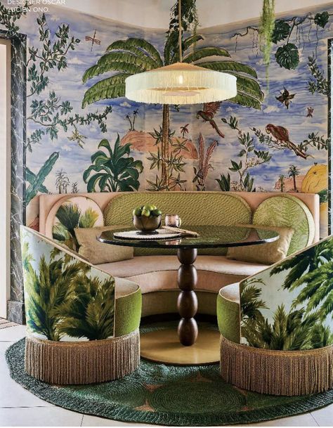 Tropical Hotel, Shaped Rugs, Boutique Hotels Design, Tropical Interior Design, Wooden Canopy, Tropical Interior, Wrought Iron Chairs, Canopy Frame, Garden Cafe