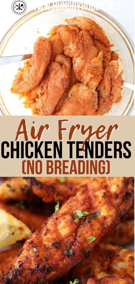 Easy Chicken Air Fryer, Keto Air Fried Chicken Tenders, How To Air Fry Chicken Tenders, Best Air Fried Chicken Tenders, Chicken Recipes For Dinner Air Fryer, Air Frying Chicken Tenders, Air Frying Chicken Tenderloins, Fresh Chicken Tenders In Air Fryer, Air Fryer Chicken No Breading