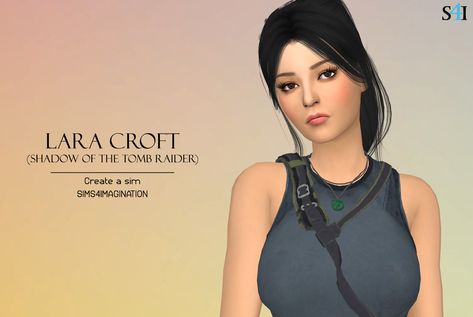 Sim of Lara Croft is a fictional character and the main protagonist of the video game franchise Tomb Raider. If you want the same image from... The Sims 4 Cc Tomb Raider, Sims 4 Lara Croft Cc, Tomb Raiders, Tomb Raider Underworld, Lara Croft Cosplay, Shadow Of The Tomb Raider, Tomb Raider Cosplay, Anime Woman, Woman Design