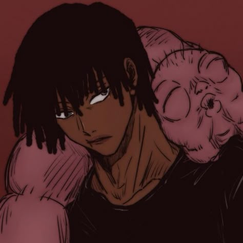 Black Anime Guy, Black Cartoon Characters, Swag Cartoon, Black Artwork, Black Anime Characters, Black Cartoon, Black Art Pictures, Cool Anime Pictures, Cartoon Profile Pics