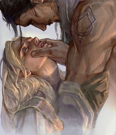 Fantasy Couples, Romance Art, Star Children, Arte Fantasy, High Fantasy, Romantic Art, Couple Drawings, Fantasy Romance, Couple Art