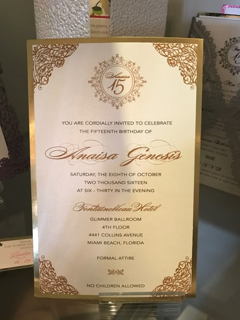 Quince Online Invitations, Simple Quinceanera Invitations, Simple 15 Invitations, Quince Invite Wording, Quince Invitations Simple, Vintage Quince Invitations, Quince Invitations Champagne, Gold 15 Invitations, Quiencera Invitations