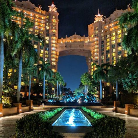 Atlantis Bahamas on Instagram: “Silent Night! Our 5th most popular post of 2019! #Top10Countdown  #BahamasAtHeart #AtlantisBahamas . . . #bahamas #beach #ocean #vacation…” Bahamas At Night, Las Bahamas, Bahamas Beach, Atlantis Bahamas, Ocean Vacation, Bahamas Travel, Greek Mythology Art, Baby Videos