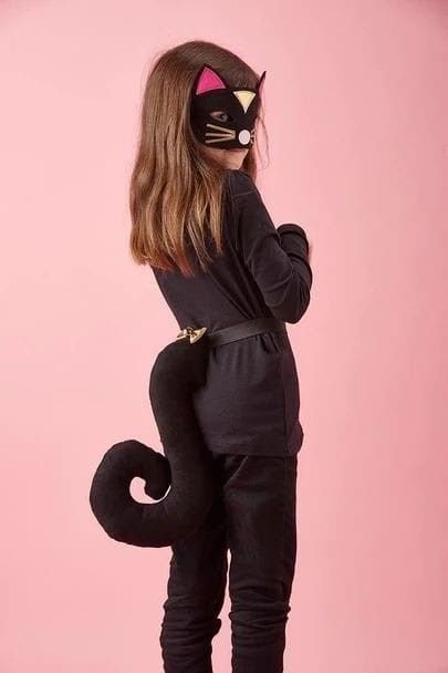 Diy Cat Costume, Cat Tail Costume, Halloween Sewing Patterns, Cat Costume Kids, Halloween Knitting Patterns, Cute Cat Costumes, Black Cat Costume, Kitty Costume, Halloween Knitting