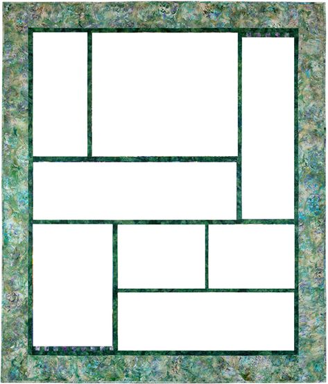 Full quilt kit to piece all eight In Full Bloom panels into a gorgeous, large quilt Quilt Layouts Templates, Large Piece Quilts, Big Block Quilt Patterns Large Prints, Quilts From Panels, Panel Quilts Ideas Layout Large Prints, Quilt Backing Ideas Layout, Large Block Quilt Patterns, Big Block Quilt Patterns Free, Quilts Using Panels