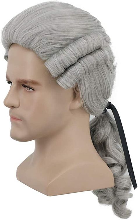 Foam Wigs, Halloween Hair, George Washington, Lawyer, Shoes Jewelry, Gentleman, Winter Hats, Washington, Wigs