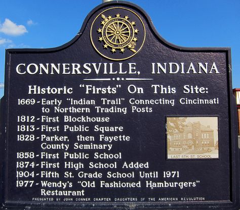 Connersville, Indiana Where I am from Connersville Indiana, United States Road Trip, Daughters Of The American Revolution, Fayette County, Public Square, Family Stories, Grade School, Get To Know Me, Public School