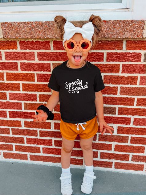 Toddler Halloween Shirts, Grad Shirts, Halloween Shirts Kids, Retro Baby, School Tees, Toddler Halloween, Graduation Shirts, Ghost Shirt, Shirts Black