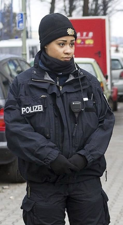 Prison Guard Uniform, Cafe Story, Police Jacket, Police Outfit, Oc Reference, German Police, Police Uniform, Police Story, Prison Guard