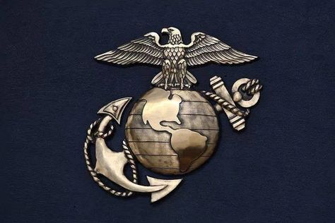 EGA Marine Corps Uniforms, Eagle Globe And Anchor, Once A Marine, Marine Corps Veteran, American Flag Wallpaper, 1st Responders, Military Tattoos, Female Marines, Marine Mom