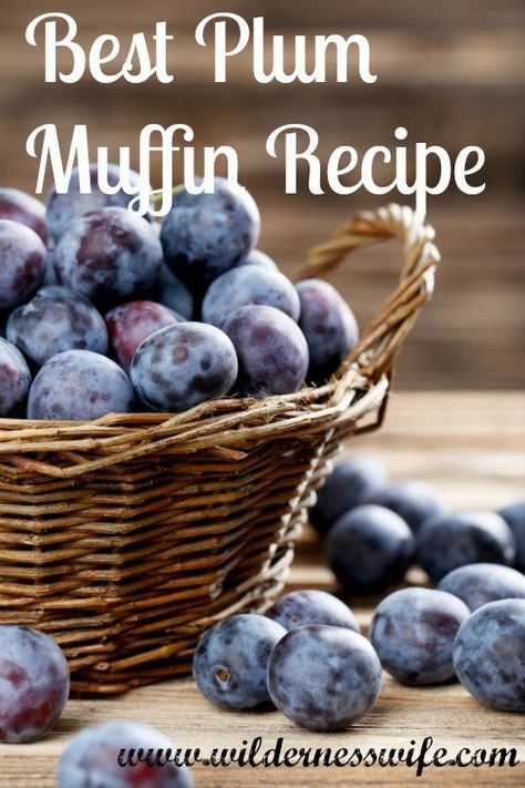 Best Plum Muffin Recipe produces the very best, moist plum muffins. #muffinrecipe #plumrecipe Slow Cooker Bread Recipes, Kitchenaid Bread Recipe, Kitchenaid Bread, Fiddlehead Recipes, Plum Muffins, Maine Recipes, The Best Muffins, Best Muffins, Make Homemade Bread