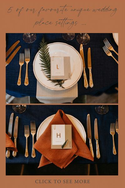 Navy Blue Boho Wedding Decorations, Orange And Blue Place Settings, Navy And Rust Wedding Centerpieces, Navy And Rust Table Setting, Navy Terracotta Wedding Table, Terracotta Navy Blue Wedding Decor, Terracotta And Navy Table Setting, Navy Blue And Rust Wedding Table Settings, Terracotta Wedding With Navy