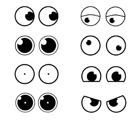 Eyes Illustration Cartoon, Eye Illustration Design Graphics, Mascot Eyes, Inkblot Art, Arte Doodle, Cartoon Style Drawing, Rubber Hose, Cartoon Eyes, Graffiti Characters