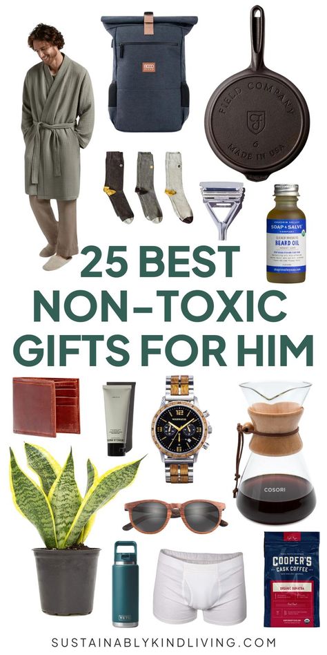 nontoxic gifts for him Thoughtful Inexpensive Gifts For Him, Zero Waste Gifts For Men, Gifts Under $25 For Him, Eco Friendly Stocking Stuffers, Mens Christmas Gifts Under $25, Vegan Gift Basket, Vegan Christmas Gifts, Best Valentine Gift, Eco Friendly Gift Wrapping