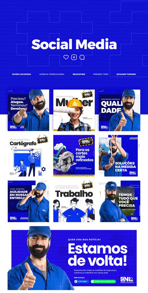 Social Media | Vol. 02 on Behance Social Media Branding Design, Social Media Advertising Design, Instagram Template Design, Social Media Poster, Social Media Design Inspiration, Social Media Advertising, Social Media Branding, Social Media Banner, Social Media Design Graphics