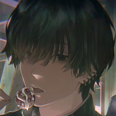 Yoshida Csm Icons, Yoshida Csm, Csm Icons, Black Hair, A Man, Anime Boy, Hair, Anime, Black