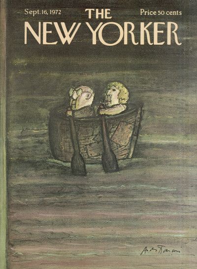 André François : Cover art for The New Yorker 2483 - 16 September 1972 Andre Francois, New Yorker September, The New Yorker Covers, The New Yorker Poster, New Yorker Poster, The New Yorker Magazine, New Yorker Magazine, New Yorker Covers, September 16