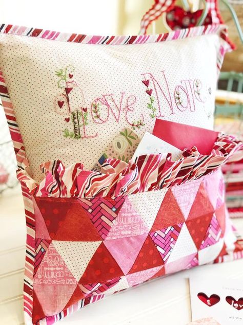 Happy February 1st, Early Alarm, Vintage Valentine Crafts, Valentine Pillow, Cleaner Eating, Triangle Pillow, Happy February, Valentines Pillows, February 1st