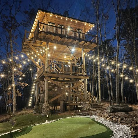 Fire Lookout House, Lookout Tower House, Diy Lookout Tower, Firetower House, Tower House Plans, Fire Lookout Tower, Kasey Trenum, Keto Low Carb Recipes, Chicken Slow Cooker