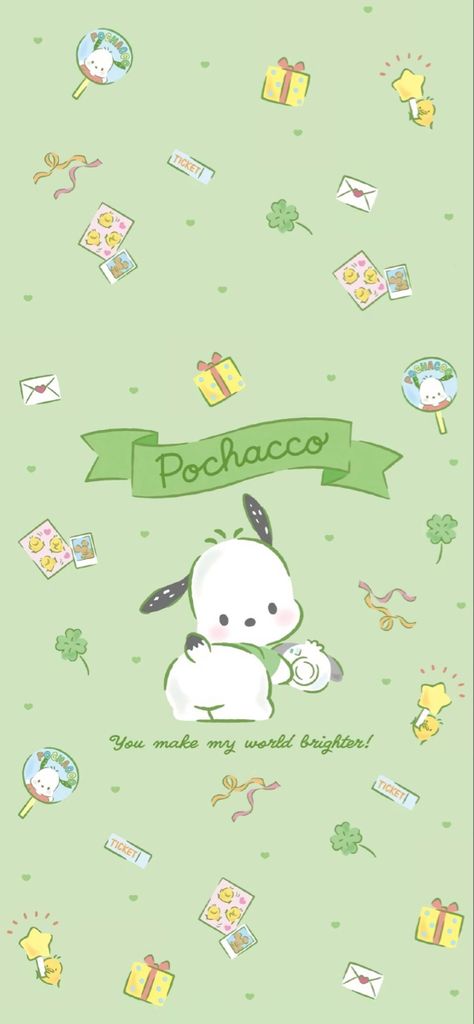 Green Leaf Wallpaper, Space Phone Wallpaper, Cute Pastel Wallpaper, Sanrio Wallpaper, Cat Air, Wallpaper Iphone Disney, Hello Kitty Iphone Wallpaper, Bear Ears, Character Wallpaper