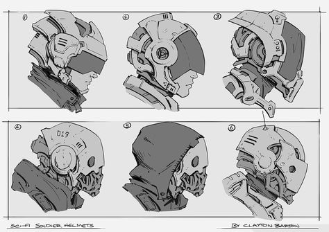 Scifi Mask, Mecha Mask, Scifi Drawing, Scifi Robot, Mask Concept, Robot Mask, Concept Art Landscape, Sci-fi Helmet, Helmet Drawing