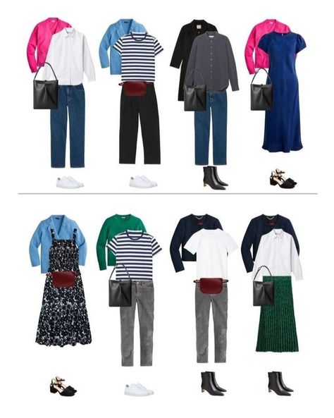 Fall Capsule Wardrobe 2022, Deep Winter Palette Outfits, True Winter Color Palette, Capsule Wardrobe 2022, Created Colorful, Cool Winter Color Palette, Deep Winter Palette, Deep Winter Colors, Capsule Wardrobe Women