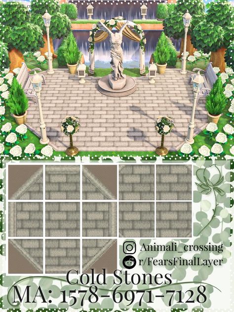 Qr Code Animal Crossing, Animal Crossing 3ds, Ac New Leaf, Path Ideas, Animal Crossing Guide, Animal Crossing Wild World, Animal Crossing Qr Codes Clothes, Path Design, Animal Crossing Characters