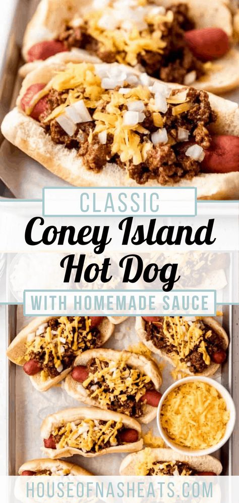 Coney Island Hot Dog Sauce Recipe, Best Hot Dog Chili Recipe, Coney Dog Sauce, Hot Dog Chili Sauce Recipe, Meaty Chili, Chili Dog Sauce, Savory Sandwiches, Chili Dog Chili Recipe, Hot Dog Sauce Recipe