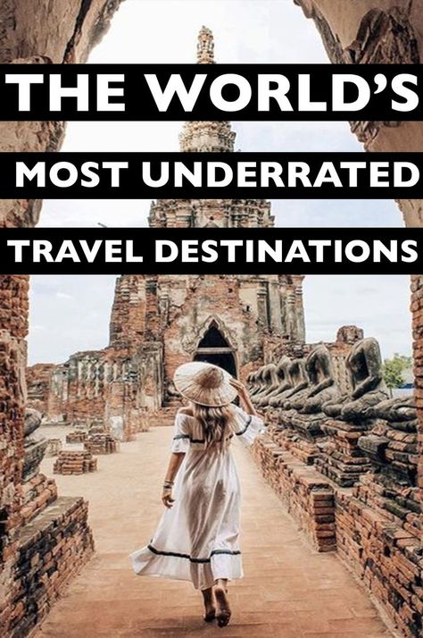 Underrated Travel Destinations, Travel Destinations Bucket Lists, Travel Culture, Destination Voyage, Bucket List Destinations, Bucket List Travel, Destinations Travel, Romantic Travel, Travel List