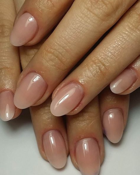 oval natural gel nails | Oval nails designs, Oval nails ... #nailart #gelnails Oval Nail Art, Acrylic Nails Natural, Oval Acrylic Nails, Oval Nail, Oval Nails Designs, Natural Gel Nails, Natural Nail Art, Natural Nail Designs, Oval Nails