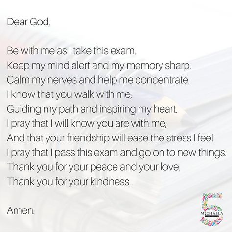 Pray For Test Taking, Prayers For Passing A Test, I Will Pass My Exams Quotes, Passing A Test Affirmation, Prayer To Pass A Test, Prayers For Success In Exams, Prayers To Pass An Exam, Prayers Before Exams, Pray For Exam