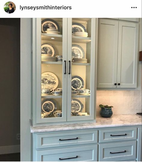 Kitchen China Display, Modern China Cabinet Display Living Room, In Wall China Cabinet Built Ins, Display Cabinet In Kitchen, Kitchen With China Cabinet Built In, Display Dishes In Glass Cabinet, Built In Dish Cabinet, Narrow Wine Cabinet, How To Display Dishes In Glass Cabinets