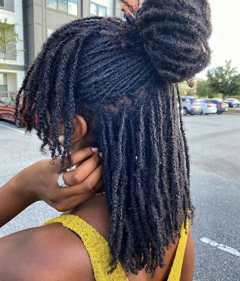 Healthy Locs Aesthetic, Xs Locs, Short Locs Hairstyles Starter, Twist Loc Styles, Braid Locs, Dreadlocks Hair Care, Loc Inspiration, Micro Locs, Loc Hairstyles