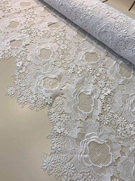 Modern Roses Venetian Lace in White Venetian Lace, Garment Fabric, Boulder Co, Heirloom Sewing, Boulder Colorado, Fine Fabric, Sewing Notions, Website Design, Wedding Dresses Lace