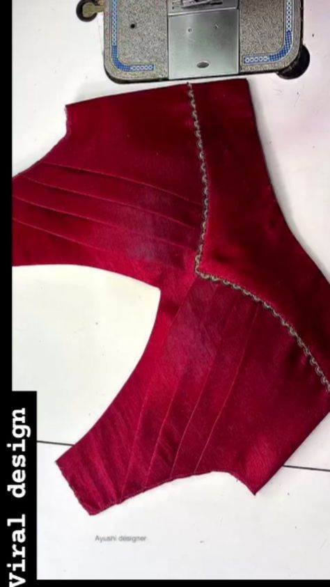 easy blause design | Beautiful nack Stiching part 2 #easyblausedesign #fashion #saree #blouse #blousedesigns #explore #trending #blousedesign #blouse… | Instagram Blouse Nack Designe, Back Neck For Blouses, Blause Nack Design Back, Fashion Saree Blouse, Blouse Patterns Latest, Western Blouse Designs, Trendy Blouse Patterns, Beautiful Blouse Designs, Simple Saree Blouse Designs