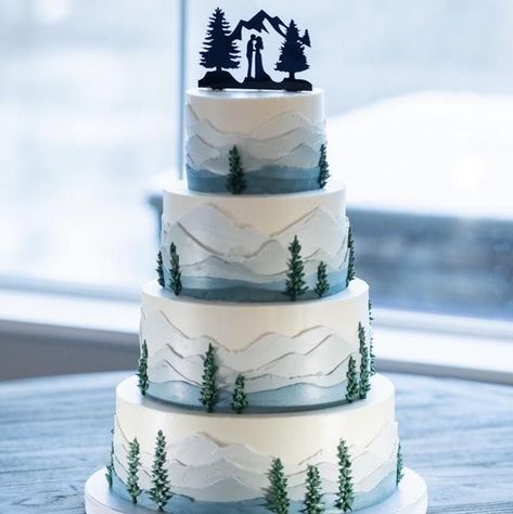 The Makery offers the best wedding cake value in Denver: 🍰 Free upgraded menu flavors 🍰 Free anniversary cake 🍰 Free honeymoon cake 🍰 Fantastic taste and quality 🍰 Amazing reputation within the wedding industry (and we’re making your cake) 🍰 Health department licensed and insured Voted Best of Wedding’s by the knot in 2020 🌟 Most Beautiful Wedding Cakes, Mountain Wedding Cake, Mountain Cake, Blue And Blush Wedding, Thanks A Million, Blue White Weddings, Colorado Mountain Wedding, Wedding Notes, Winter Wedding Cake